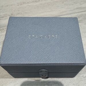 Stacker Travel Jewelry Box Blue